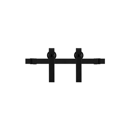 GPF0600.61 Schiebetürsystem Lanka mini schwarz 200cm