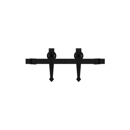 GPF0604.61 Schiebetürsystem Nuoli mini schwarz