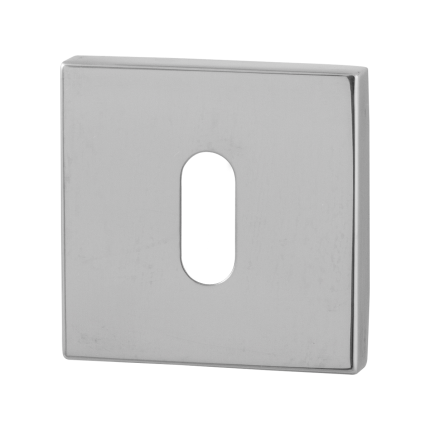 Schlüsselrosette GPF0901.42 50x50x8mm Edelstahl poliert