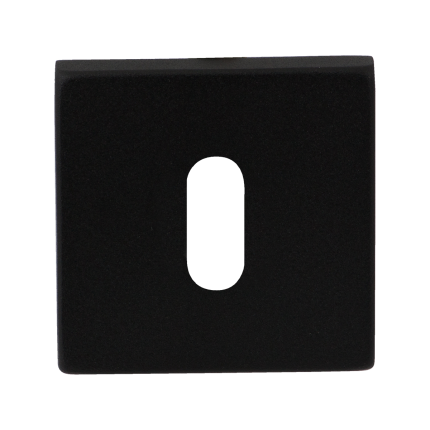 Schlüsselrosette GPF8901.02 50x50x8mm schwarz