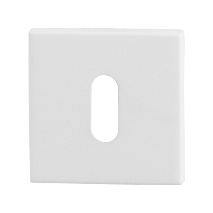 Schlüsselrosette GPF8901.42 50x50x8mm Weiß