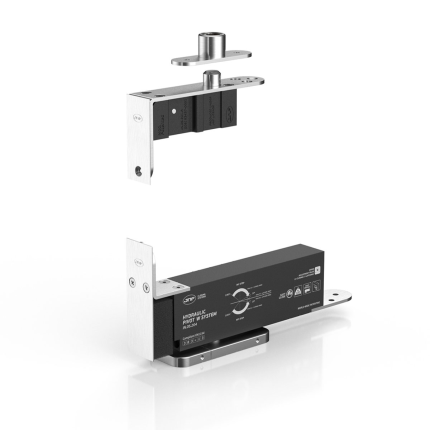 JNF Türscharnier einstellbar bis 3 mm, Türgewicht max. 100 kg