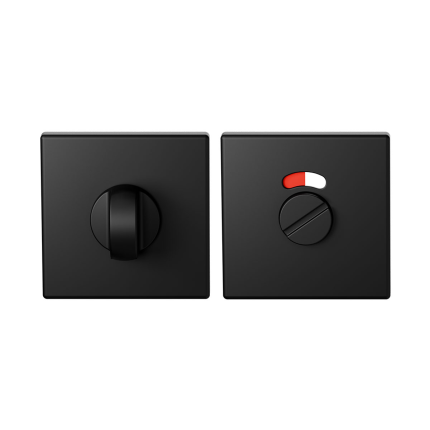 Toilettengarnituren 53x8mm Toilettenstift 8 mm schwarz
