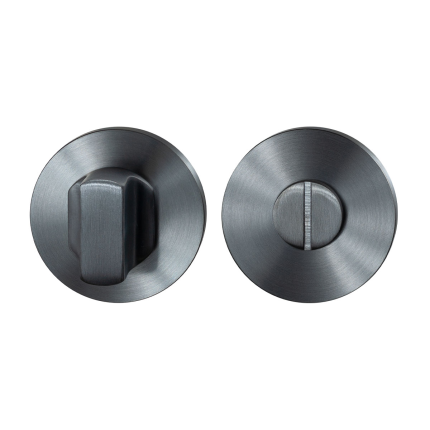 Toilettengarnituren GPF0910.00P1 50x8mm Toilettenstift 8mm PVD Anthrazit Großer Knopf