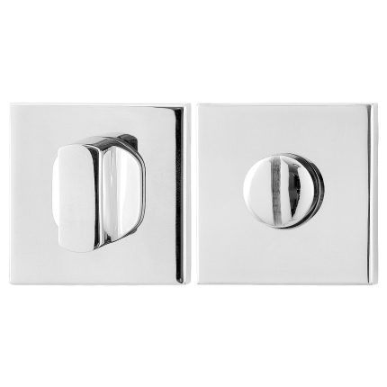 Toilettengarnituren GPF0910.42 50x50x8mm Toilettenstift 8mm Edelstahl poliert Großer Knopf