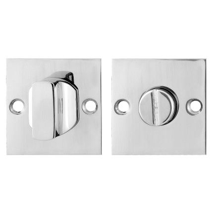 Toilettengarnituren GPF0910.48 50x50x2mm Toilettenstift 8mm Edelstahl poliert Großer Knopf