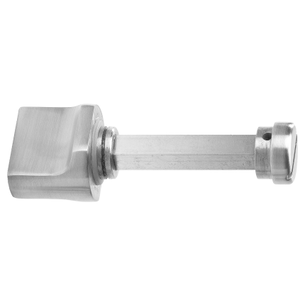 Toilettengarnituren GPF1110.09 Toilettenstift 8mm Edelstahl gebürstet Großer Knopf