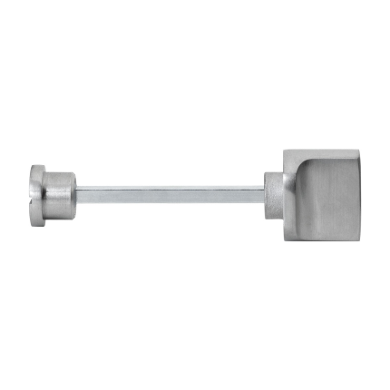 Toilettengarnituren GPF1111.09 Toilettenstift 5mm Edelstahl gebürstet Großer Knopf