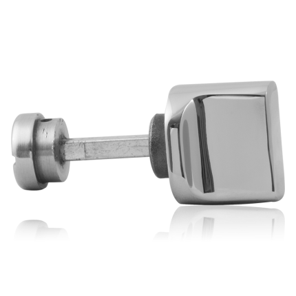 Toilettengarnituren GPF1111.49 Toilettenstift 5mm Edelstahl poliert Großer Knopf