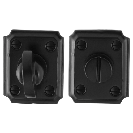 Toilettengarnituren GPF6910.02 59x48x6mm Toilettenstift 8mm Schmiedeeisen schwarz