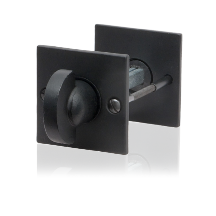 Toilettengarnituren GPF6911.08 52x52x4mm Toilettenstift 5mm Schmiedeeisen schwarz
