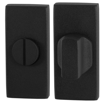 Toilettengarnituren GPF8910.01 70x32mm Toilettenstift 8mm schwarz Großer Knopf