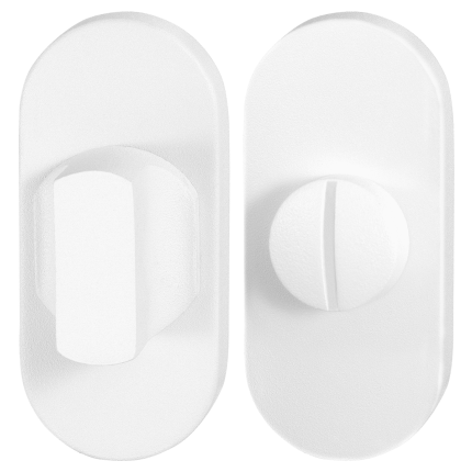 Toilettengarnituren GPF8910.44 70x32mm Toilettenstift 8mm weiß Großer Knopf
