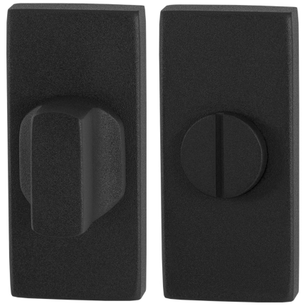 Toilettengarnituren GPF8911.01 70x32mm Toilettenstift 5mm schwarz Großer Knopf