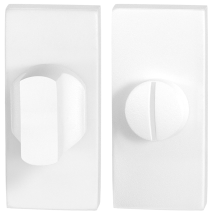 Toilettengarnituren GPF8911.41 70x32mm Toilettenstift 5mm weiß Großer Knopf