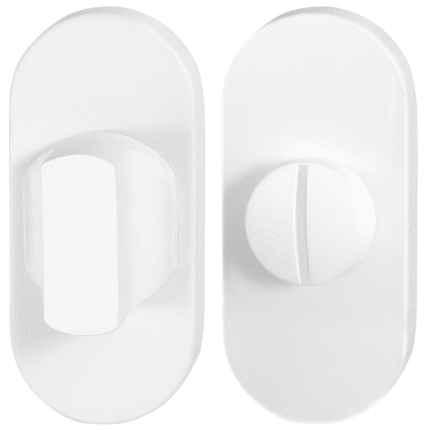Toilettengarnituren GPF8911.44 70x32mm Toilettenstift 5mm weiß Großer Knopf