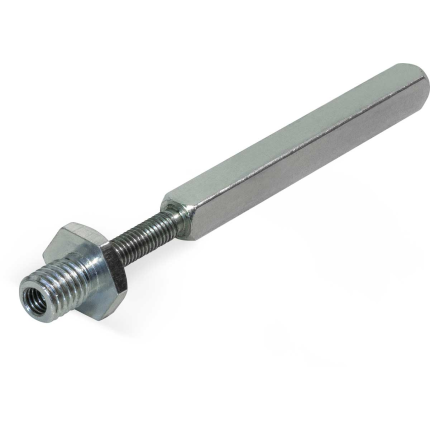 Einstellbarer fester / drehbarer exzentrischer Türgriff Wechselstift M10x16/8x8x75mm - M6x32mm i.A. Türstärke 40mm