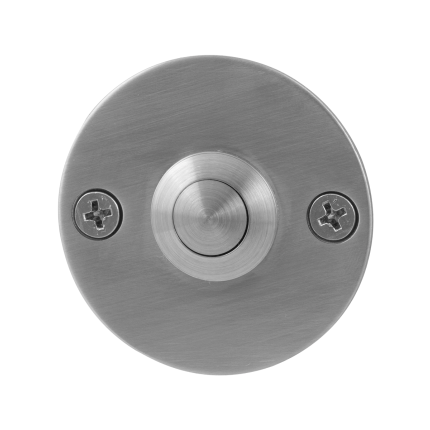 Türklingel GPF9827.06 rund 50x2 mm Edelstahl gebürstet