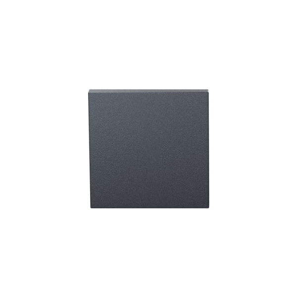 Blinde rozet GPF199E 53x53x6,5mm Antraciet
