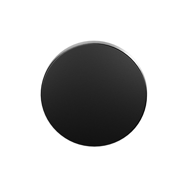Blindrosette GPF199E 53x6mm Schwarz
