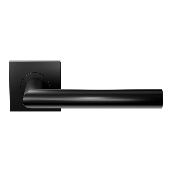 Türgriff auf Rosette L-förmigen Modell 19mm GPF115E Schwarz