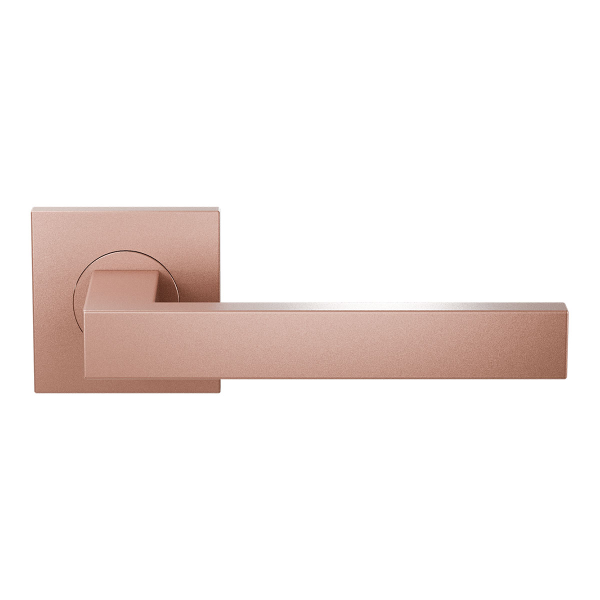 Türgriff auf Rosette GPF138ER lochteil rechts Blush