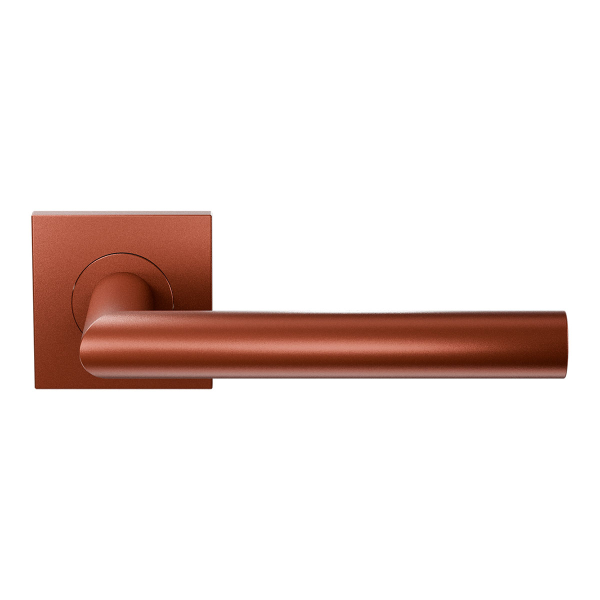 Deurkruk op rozet L-haaks model 19mm Terra 