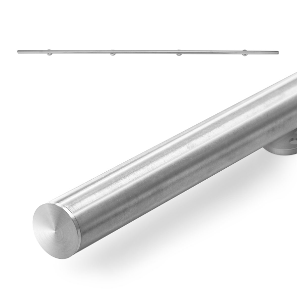 GPF0572.09 Schiebetürschienen 200 cm Edelstahl