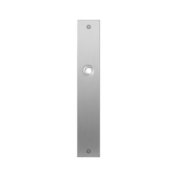 Platte Schild GPF1100.27L/R blind links-/rechtsdrehend edelstahl gebürstet