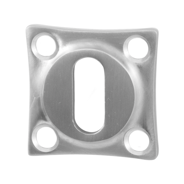 Schlüsselrosette GPF0901.09 38x38x5mm Edelstahl gebürstet