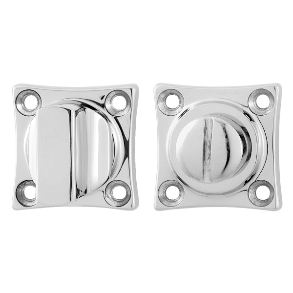 Toilettengarnituren GPF0911.49 38x38x5mm Toilettenstift 5mm Edelstahl poliert Großer Knopf